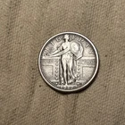 1917-S TYPE 1 STANDING LIBERTY QUARTER XF #BT