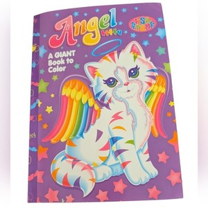 Lisa Frank Angel Kitty Y2k Vintage Rare Coloring Book 95% Unused