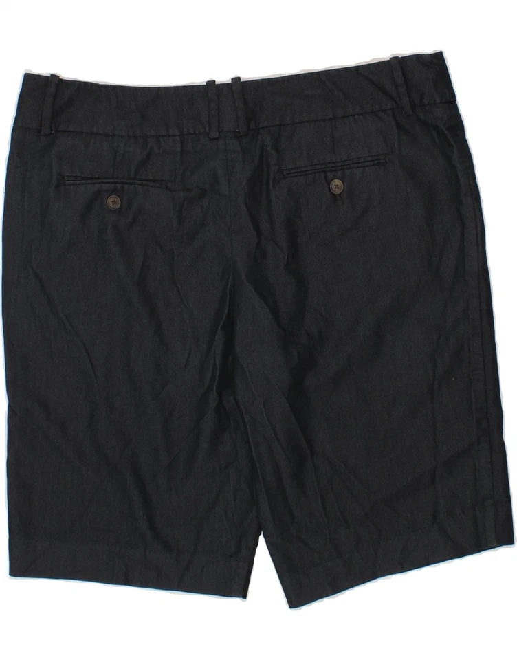 MOSSIMO Womens Stretch Bermuda Shorts US 16 2XL W40 Navy Blue Cotton AN08 - Изображение 2 из 3