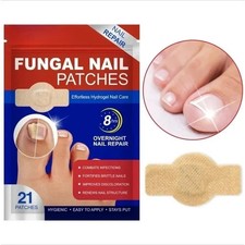 21 Pcs Fungal Nail Patches - Extra Strength Toenail Fungus Treatment Overnight
