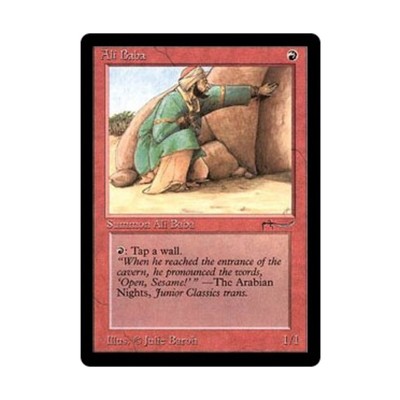 WOTC MtG Arabian Nights Ali Baba (U3) VG