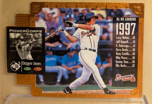 Chipper Jones [Die Cut] #148 1998 Upper Deck UD3 card