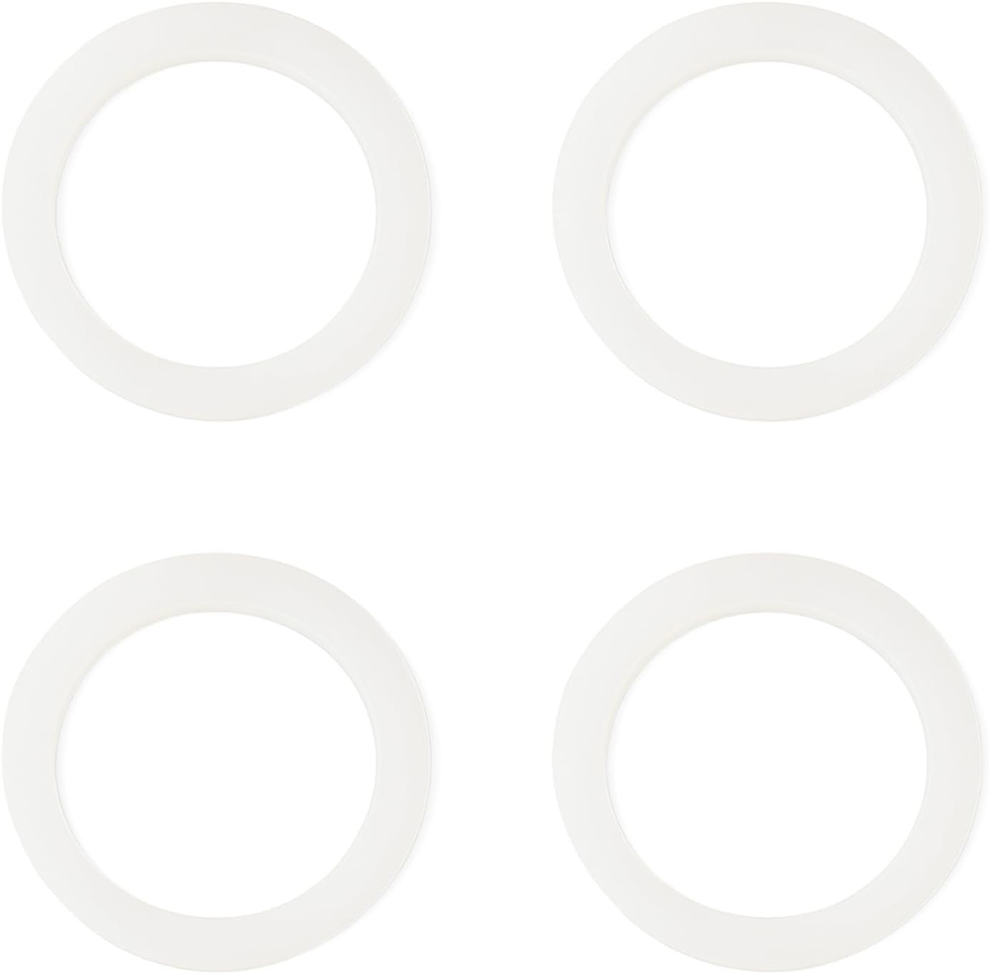 4 Pack Gasket Seal Rings for Bialetti Moka Express Dama 3/4 