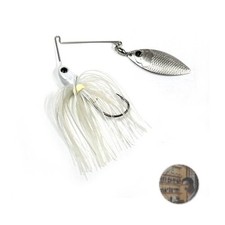 Deps Mini Bros Single Willow Leaf Spinnerbait 1/4oz Burning Orange #15 New