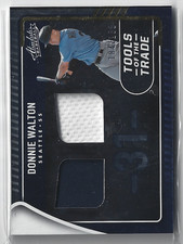 2022 Panini Absolute - Tools of the Trade 2 Swatch Donnie Walton #TTT2-DW...