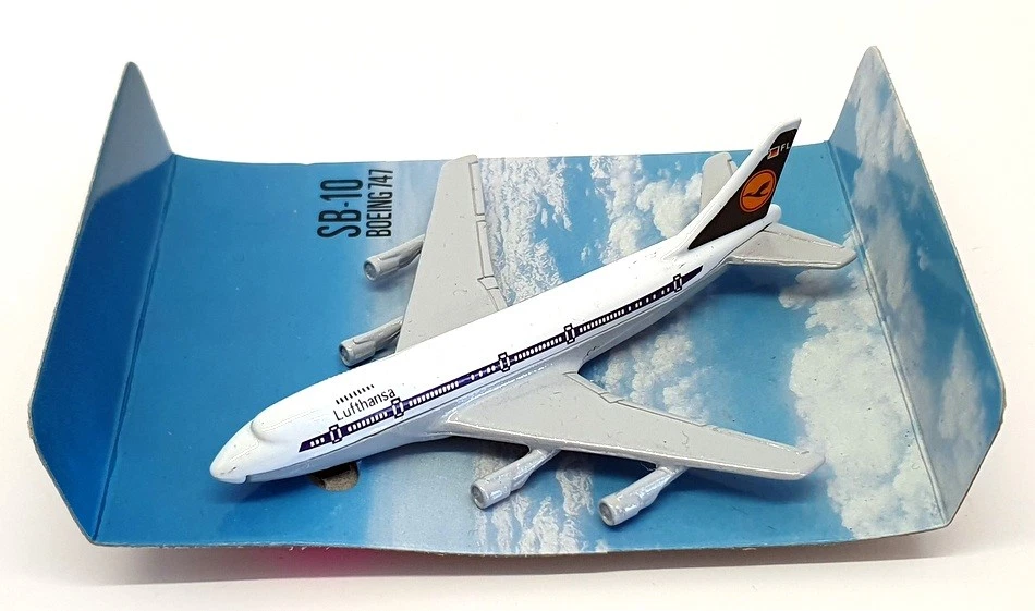 Matchbox Skybusters Appx 9 cm de largo SB-10 - Boeing 747 - Lufthansa Foto 4 de 4