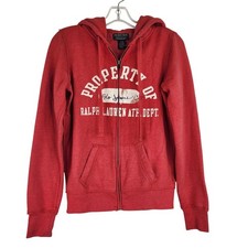 Polo Jeans Company Ralph Lauren Hoodie Full Zip Sweatshirt Women's Small