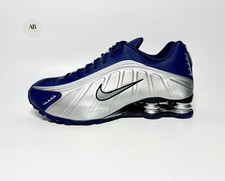 Nike Shox R4 Blue Void Metallic Silver Retro Waffle 95 1 Cowboys varie taglie