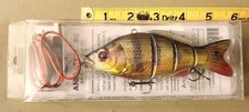 NEW 5.25" Animated Lure Self Swimming Fishing Bait USB Rechargeable WORKS GREAT!