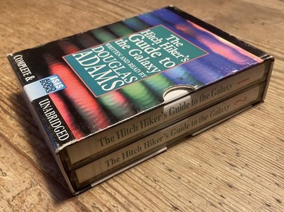 Hitchhikers Guide to the Galaxy Audio Book 4 Cassettes Complete & Unabridged '79