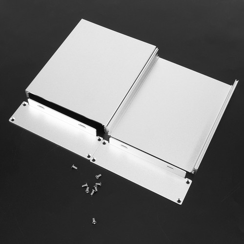 (Sand Silver Bent Plate)Aluminum Enclosure Durable Heat Dissipation Shielded - Afbeelding 6 van 12