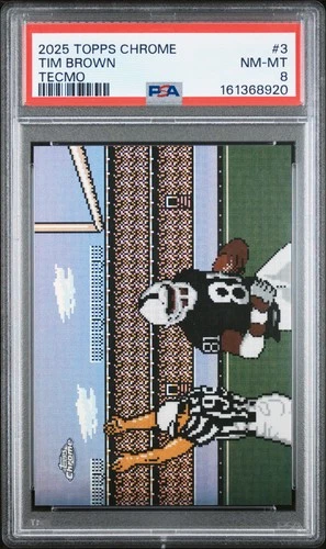 2025 Topps Chrome Tim Brown Base (RAW)