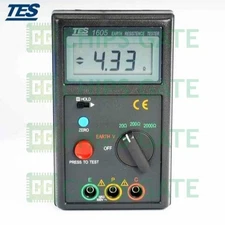 1PCS New Tai shi TES-1605 Grounding resistance tester Fast Ship