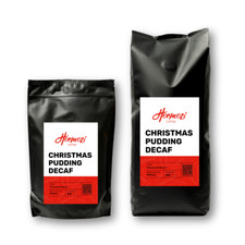 Christmas Pudding Flavoured DECAF Coffee Beans / Ground Gluten Sugar-free Vegan