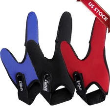 2 X Fishing Gloves Surf Casting Finger Stall Protector Anti-Slip Saltwater