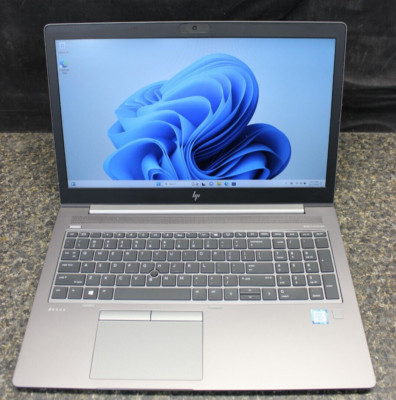 HP ZBook 15UG6 I7-8665U 256GB M.2 SSD 16GB DDR4 Win11Pro
