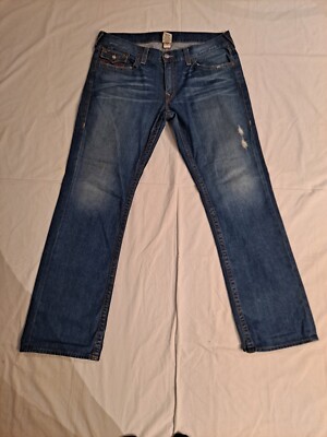 メンズ　トゥルーレリジョン　デニム32 ROCCO SUPER T SKINNY JEAN 32