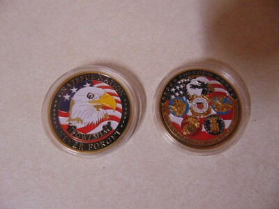 CHALLENGE COIN POW MIA GRATEFUL NATION NEVER FORGET I AM FOREVER GRATEFUL SERVIC