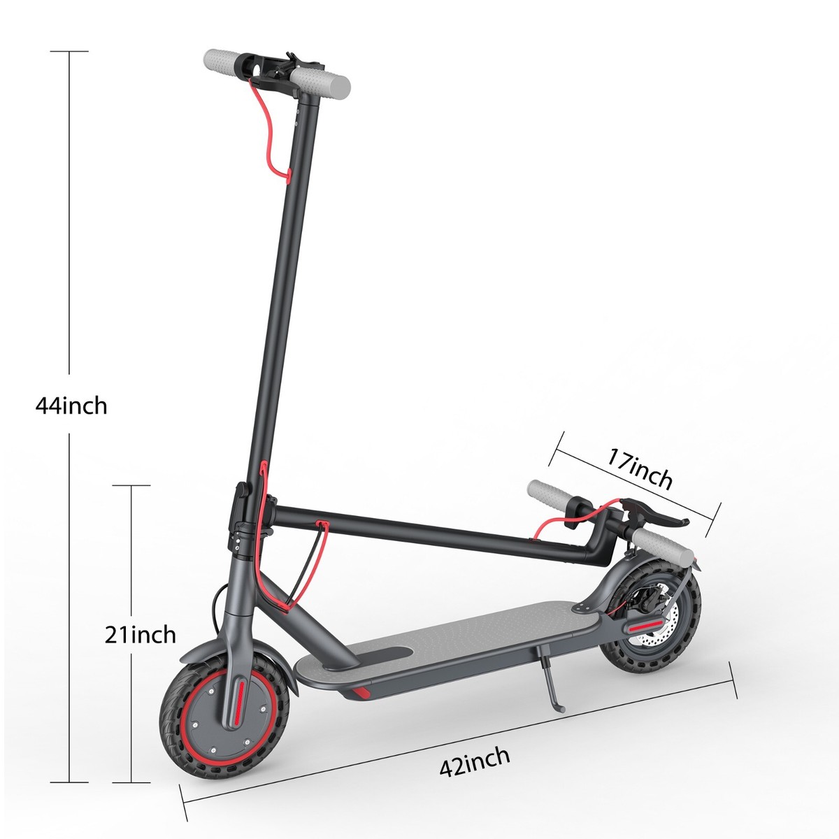 AOVOPRO Electric Scooter Adults, 350W Up to 19 MPH, 19 Miles