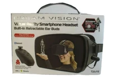 Tzumi Dream Vision Pro Virtual Reality VR Smartphone Headset w/BT Controller 