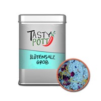Tasty Pott Grobes BlüTensalz - Salzmischung 100G Dose Salz WüRzen Kochen BlüTen