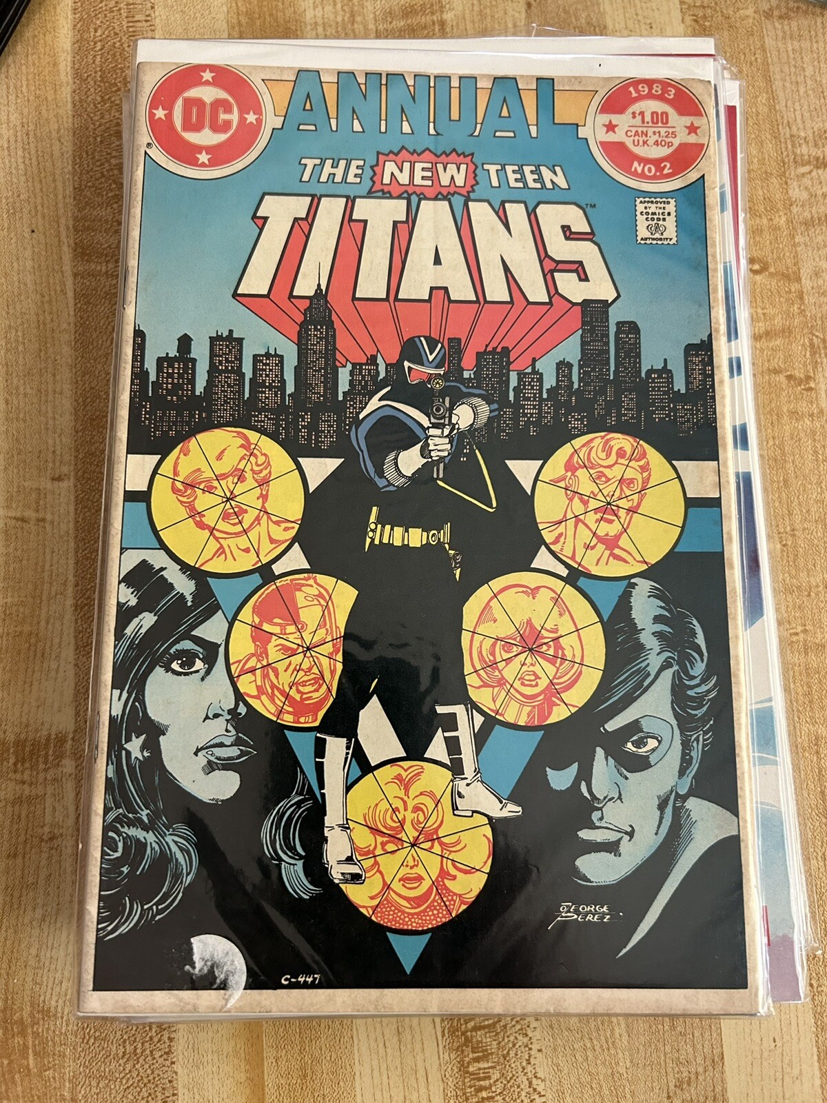 The New Teen Titans Annual #2 1st Appearance Vigilante | eBay