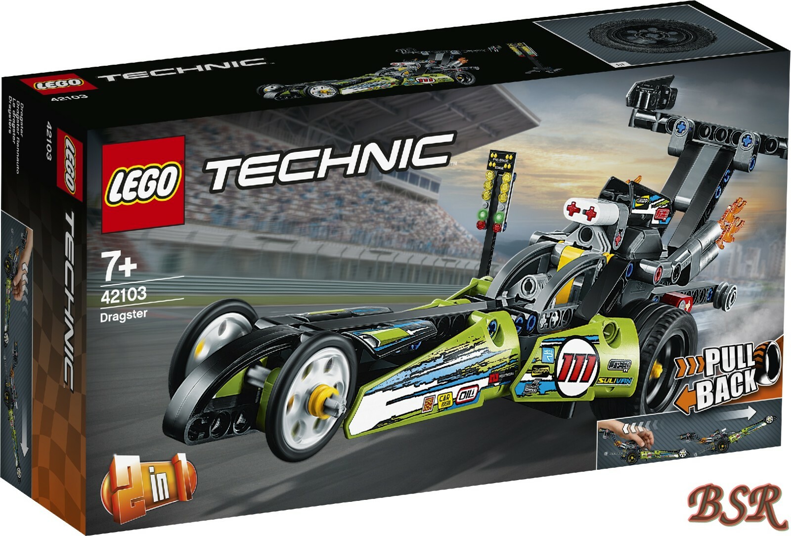 Lego® Technic Jungen 42103 Dragster Rennauto - Bild 2