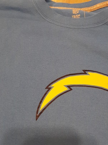 LOS ANGELES CHARGERS BLUE Nike Shirt Men's X-Large XL - Picture 7 of 11
