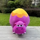 Super Bros Wonder Hoppo 8" Hippo Plush Cute Cartoon Stuffed Toy Soft Doll