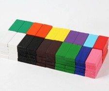 Colorful domino building blocks for children's early education puzzle toys