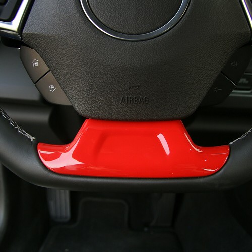 RT-TCZ for Camaro Accessories Steering Wheel Trim Cover for Chevrolet Camaro 17 - Foto 3 di 7
