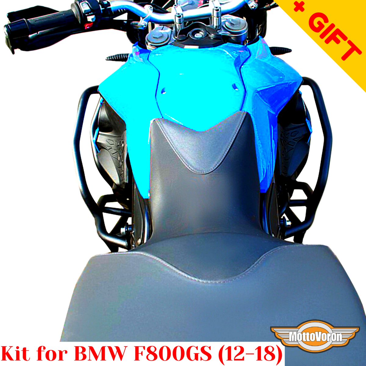 Motorhoes voor BMW F800GS F800 GS F 800 GS, Het Hele Seizoen Buiten Zon Stof Regen Scheurbestendig Anti-diefstal Duurzame Motorbescherming,A/Black