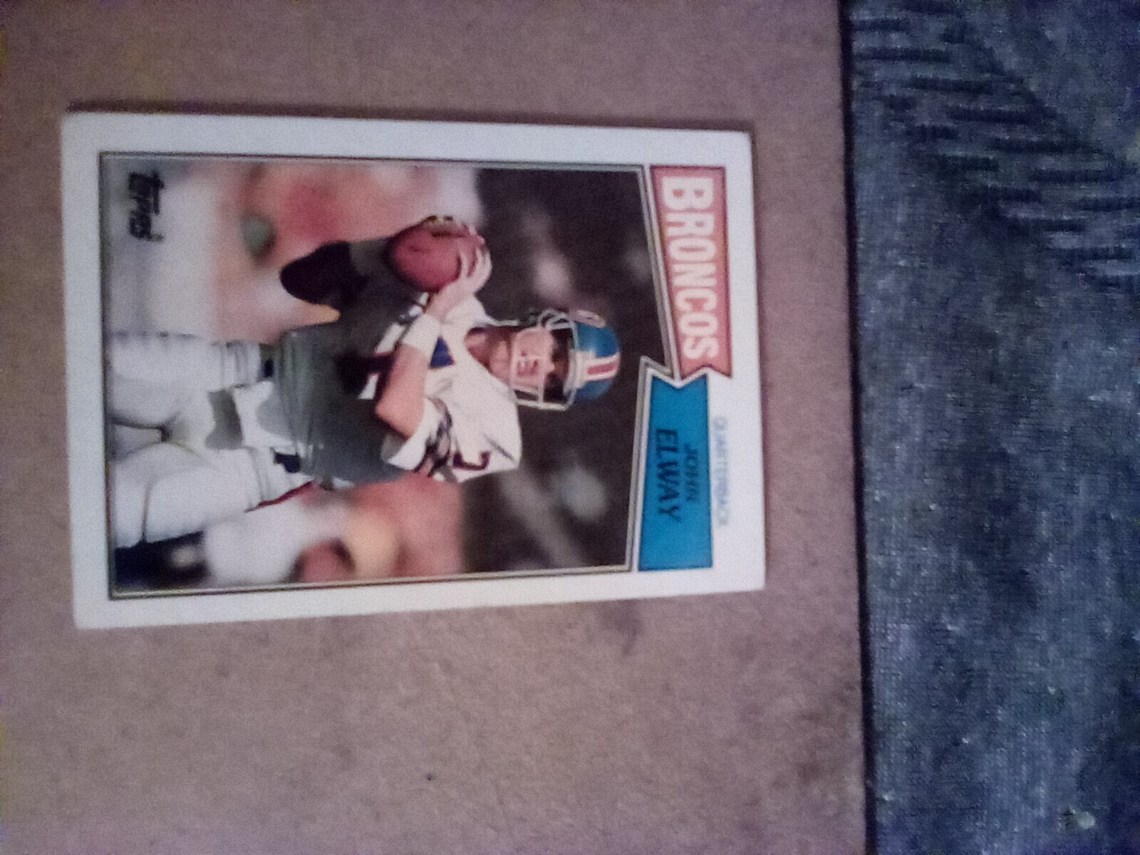 1987 Topps #31 John Elway - Denver Broncos - HOF