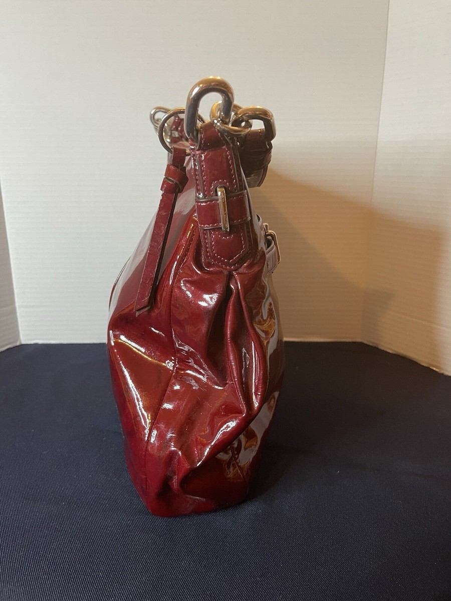 Vintage Coach Red Shoulder Purse Code J1293-F17861 for sale online