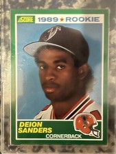 1989 Score - #246 Deion Sanders (RC)