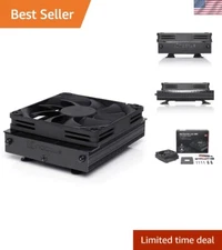 NH-L9a-AM4 chromax.Black, Low-Profile CPU Cooler for AMD AM4 Black