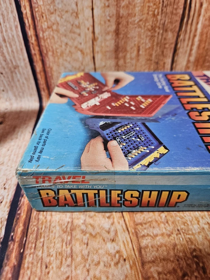Travel Battleship by Milton Bradley 1986 COMPLETE  - Game #4419 - Vacation Game - Image 4 of 4