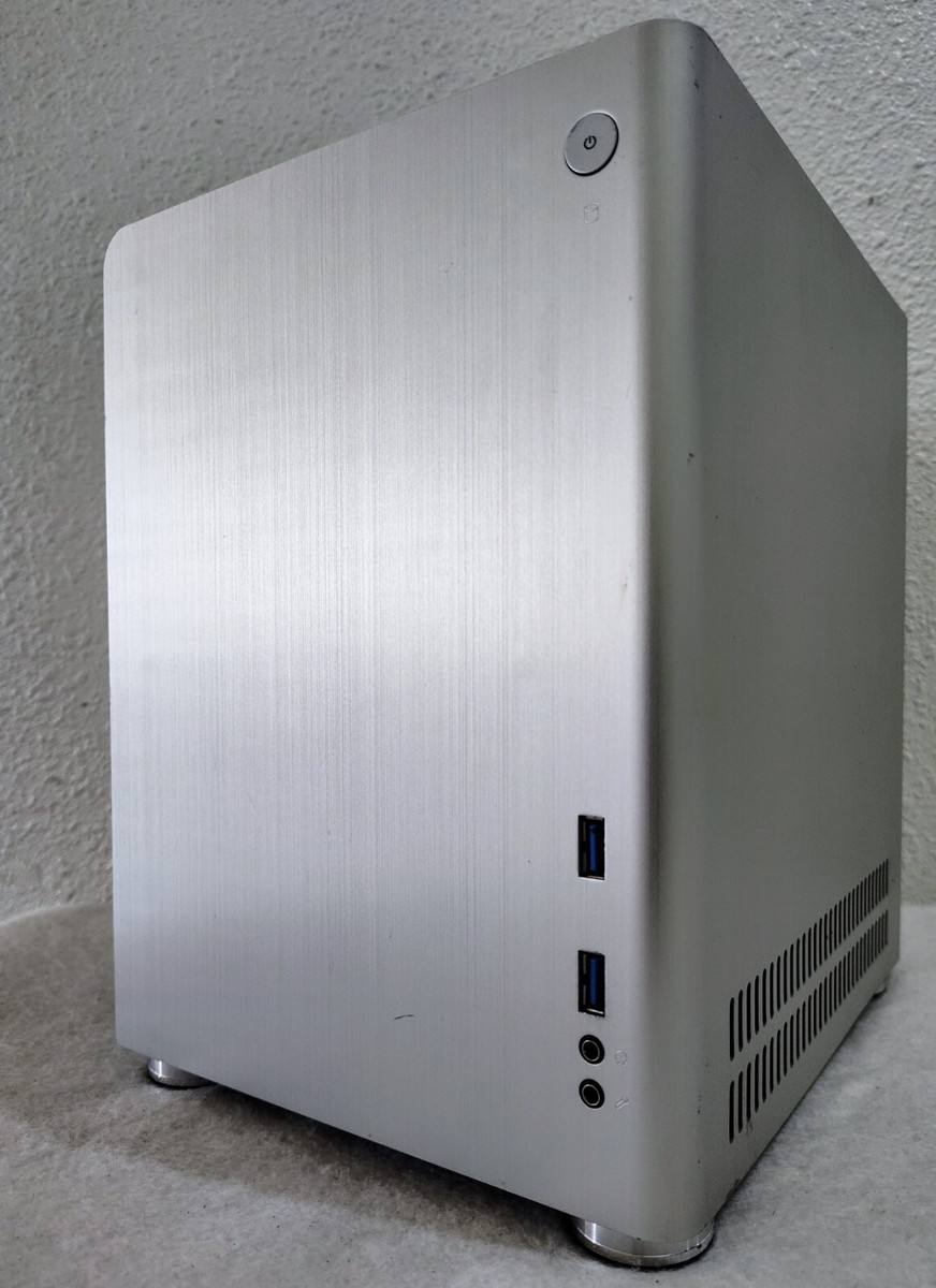 Lian Li Computer Case Model PC-Q01 Aluminum Cube Mini Itx Small Tiny