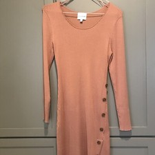 Pink Rose Women’s Sweater Dress Size XL
