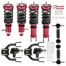 Adj. Damper Coilovers + Front Control Arm+ Re...