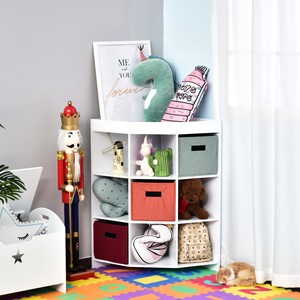 Gabinete de Organizador de Esquina Mueble de Almacenaje de 9 Cubos | eBay