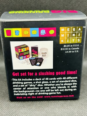 2000's “Big Bad-Ass Drinking Games” For Adults: Mega Mini Kits