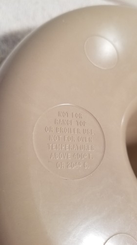 Anchor Hocking Microware PM459-TI Angel Food Cake Pan Microwave ~9" Diameter - Picture 8 of 8