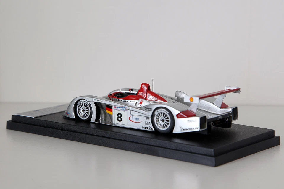 1:43 Audi R8R n° 8 winner 24h Le Mans 2000 - BBR Serie Oro ed. lim. 061/200 - Immagine 4 di 4