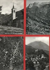 ESINO LARIO - LECCO - LOTTO DI 8 CARTOLINE BN -vedi foto e descrizione