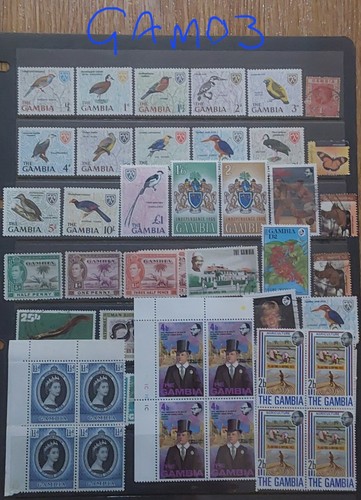 The Gambia Selection Stamps Mint & Used (GAM03)