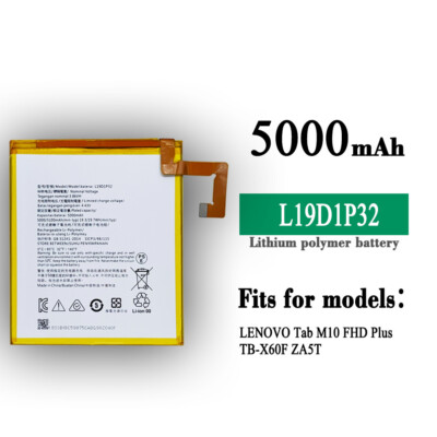 For LENOVO Tab M10 FHD Plus L19D1P32 TB-X60F ZA5T 5000mAh Mobile Phone Internal