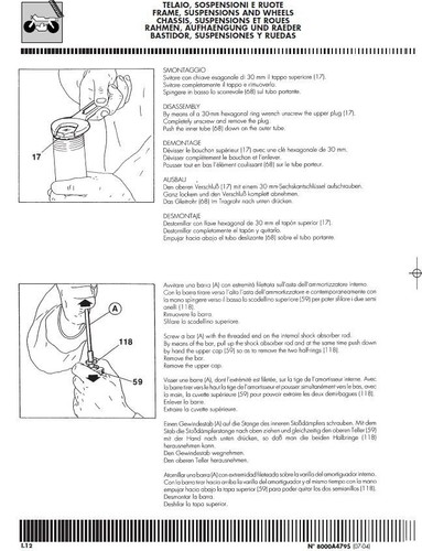 Manual de taller de reparación de servicio Cagiva MITO 125 2004-2005 - Imagen 8 de 9
