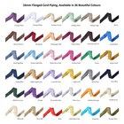 <!--F#f_0-->6mm Silky Barley Twist Cord & 16mm Flanged Insertion Piping Upholstery 36 Colors<!--F/-->