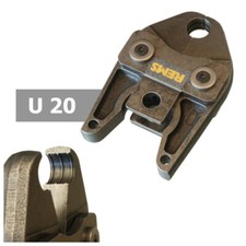 Rems Pressbacke / Presszange - U - Profil, Größe U 20  Größe: U 20
